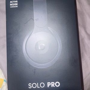 beats solo pros. wireless. brand new. comes with box, charger, and case